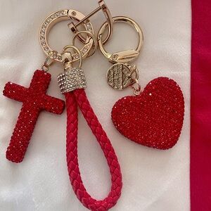 Purse charm, keychain or dog leash accessory! ❤️